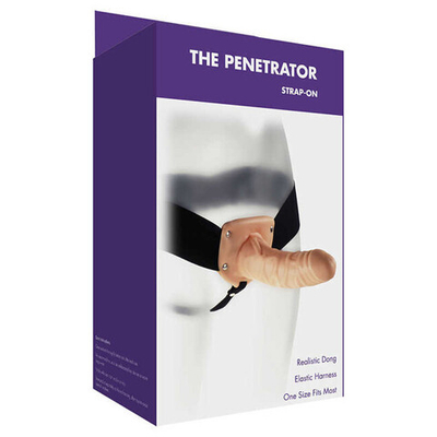 Страпон The Penetrator (Цвет: телесный)