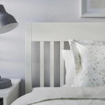 Каркас кровати - IKEA IDANÄS/IDANAS/LÖNSET/LONSET, 200х160 см, белый, ИДАНЭС/ЛОНСЕТ ИКЕА