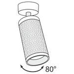 Накладной светильник Maytoni Focus Design C034CL-01B