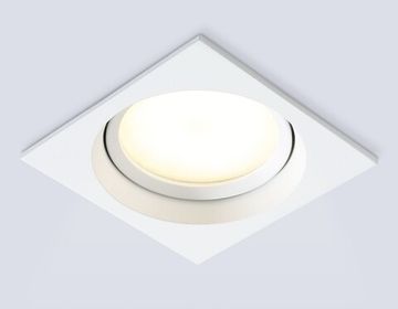 Встраиваемый поворотный точечный светильник 1*GX53 TN6655 WH белый TECHNO SPOT IP Protect Ambrella