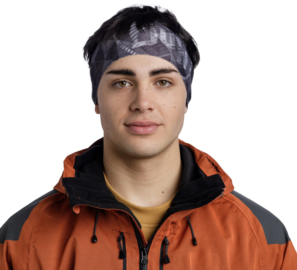 Повязка Buff Thermonet Headband Micor Graphite