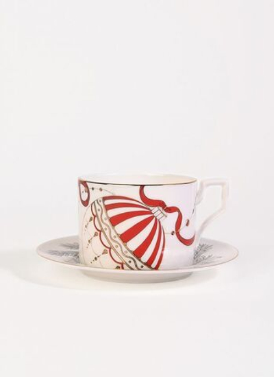 VALERIE CONCEPT Набор чашка и блюдце "Ёлочный шар" data-res=