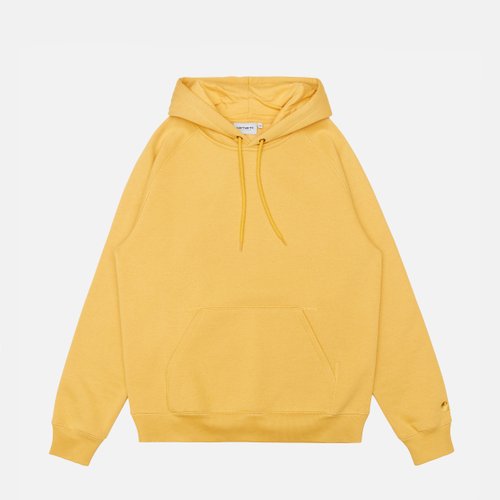 Толстовка мужская Carhartt WIP Hooded Chase Sweatshirt артикул:I033661_sunray - купить в магазине Дайс
