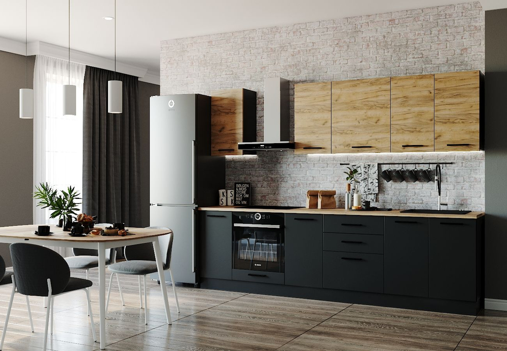 Кухонный гарнитур Дели 2800 (38мм)