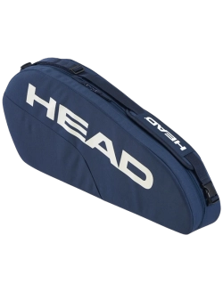 Сумка-чехол HEAD Base Racquet Bag S, с карманом, на 3 тен.ракетки, темно.синий
