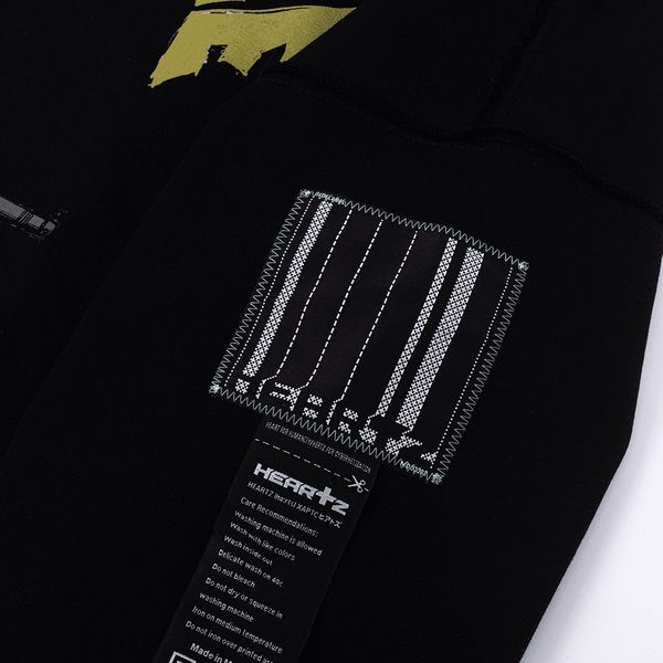 Худи Sequence Black Distressed черный - фото 8