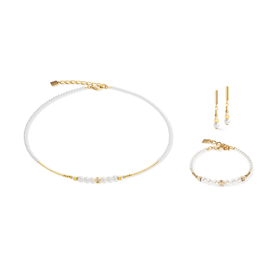 Колье Coeur de Lion White-Gold 4312/10-1416
