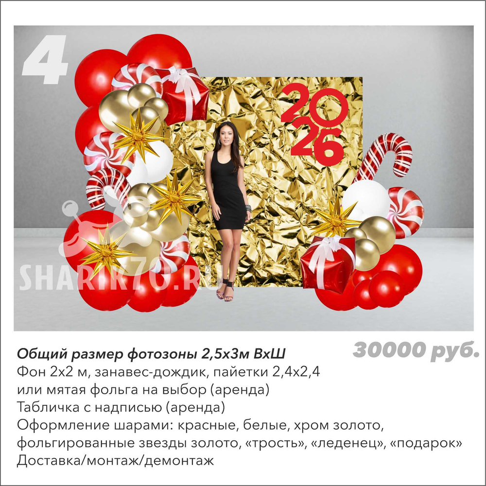 Фотозона Новый год 004