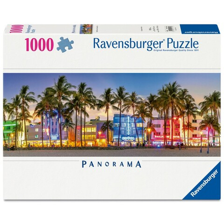 Пазл Ravensburger 017103 Панорама Пляж и неон 1000 элементов 017103
