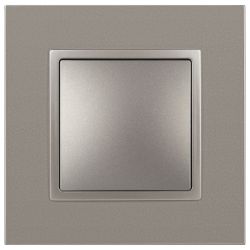 Переключатель ЭРА Elegance 14-1103-16 , 10АХ-250В, титан