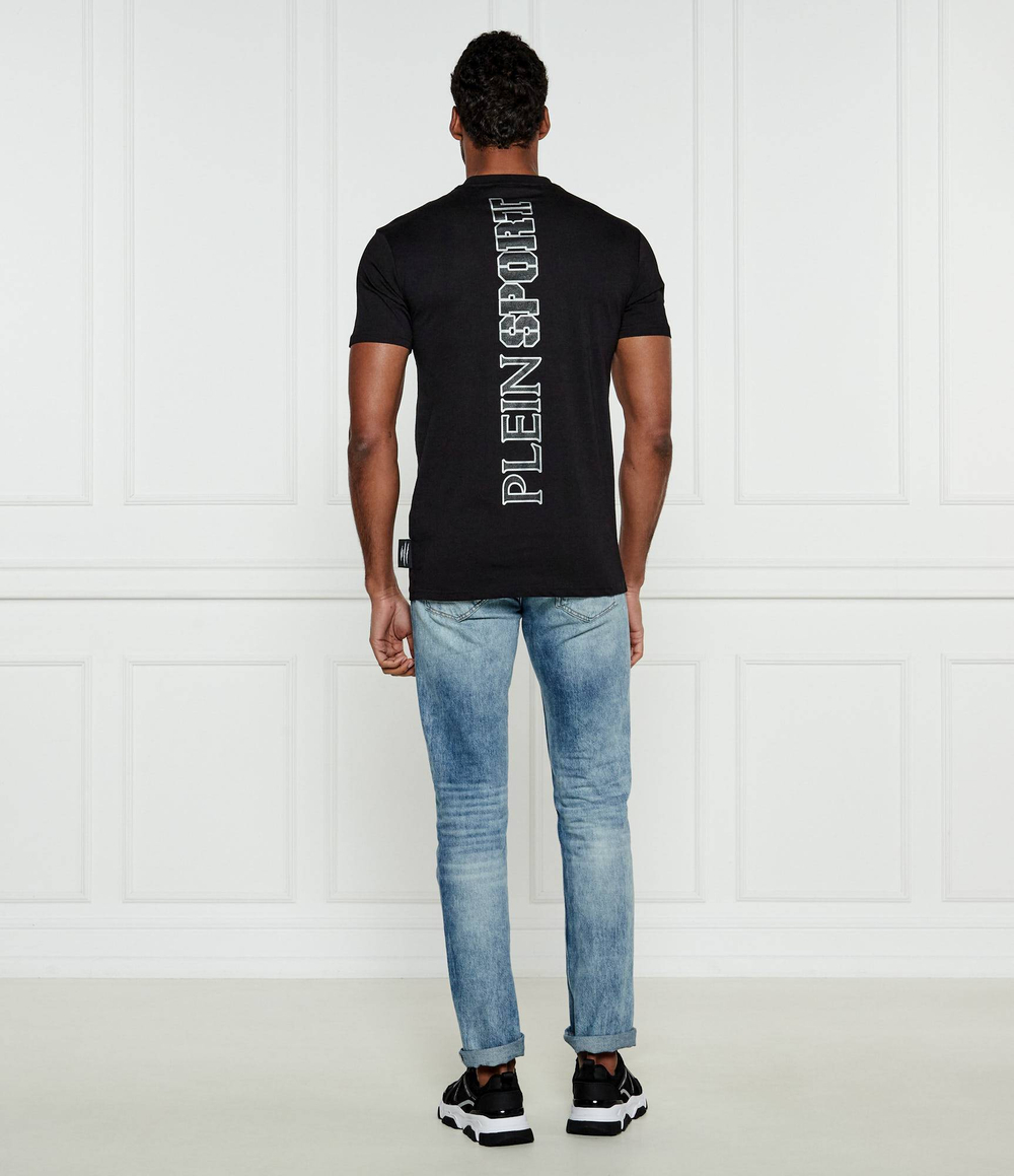 Футболка Lamina Scratch Plein Sport - черный(MTK8019 STE001N)