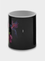 Кружка - хамелеон Доляна «Колибри», 350 мл, керамика, небольшие дефекты