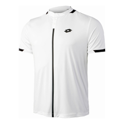 Мужское теннисное поло Lotto Top IV Polo Men - White, Black