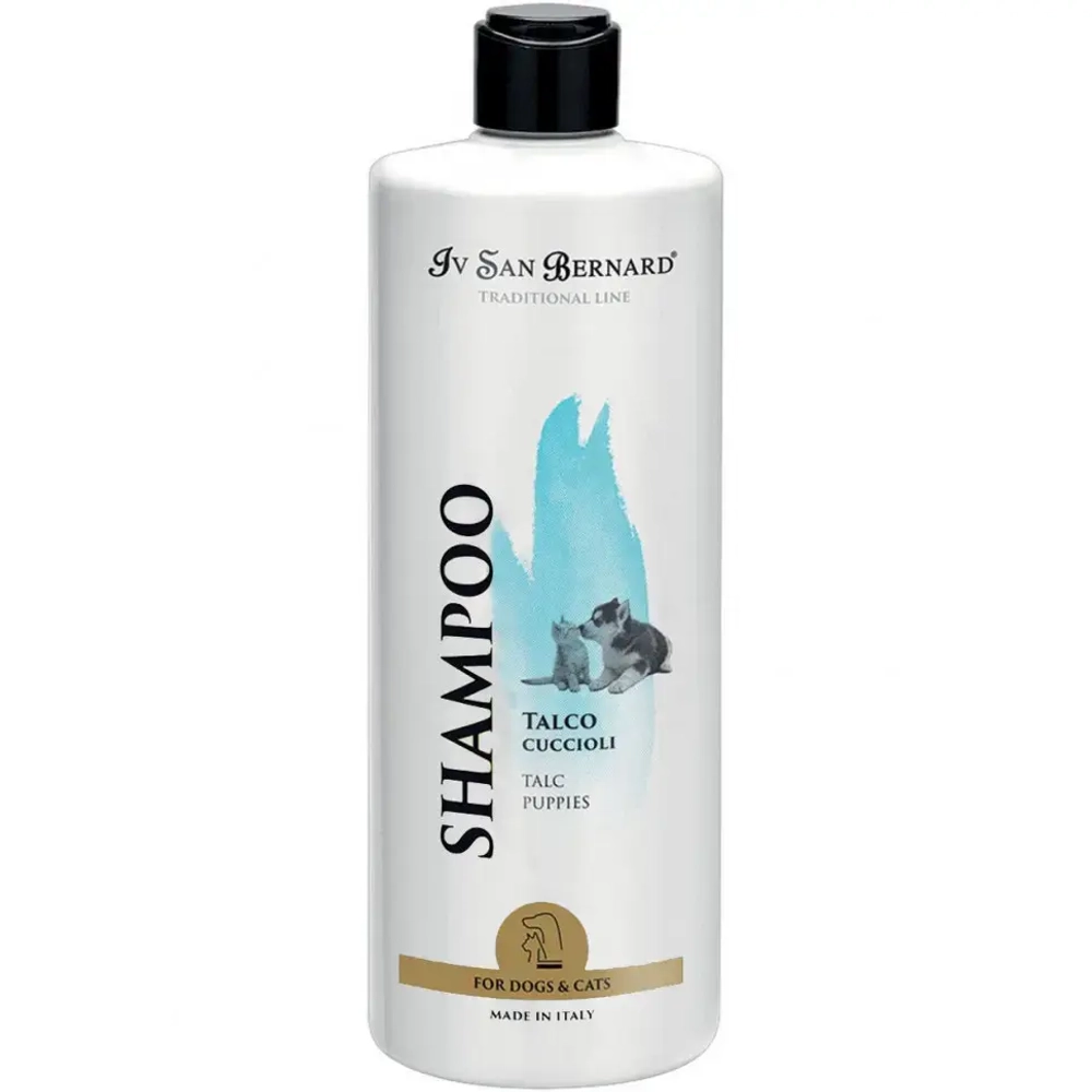 Iv san bernard traditional line talc шампунь для щенков и котят 500 мл