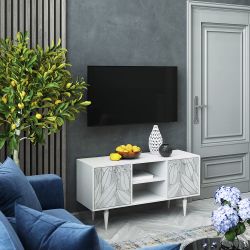 Тумба под ТВ Арт 117см Классик Айс