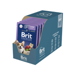 Brit Premium Пауч для взрослых собак всех пород ягненок в соусе 85 г