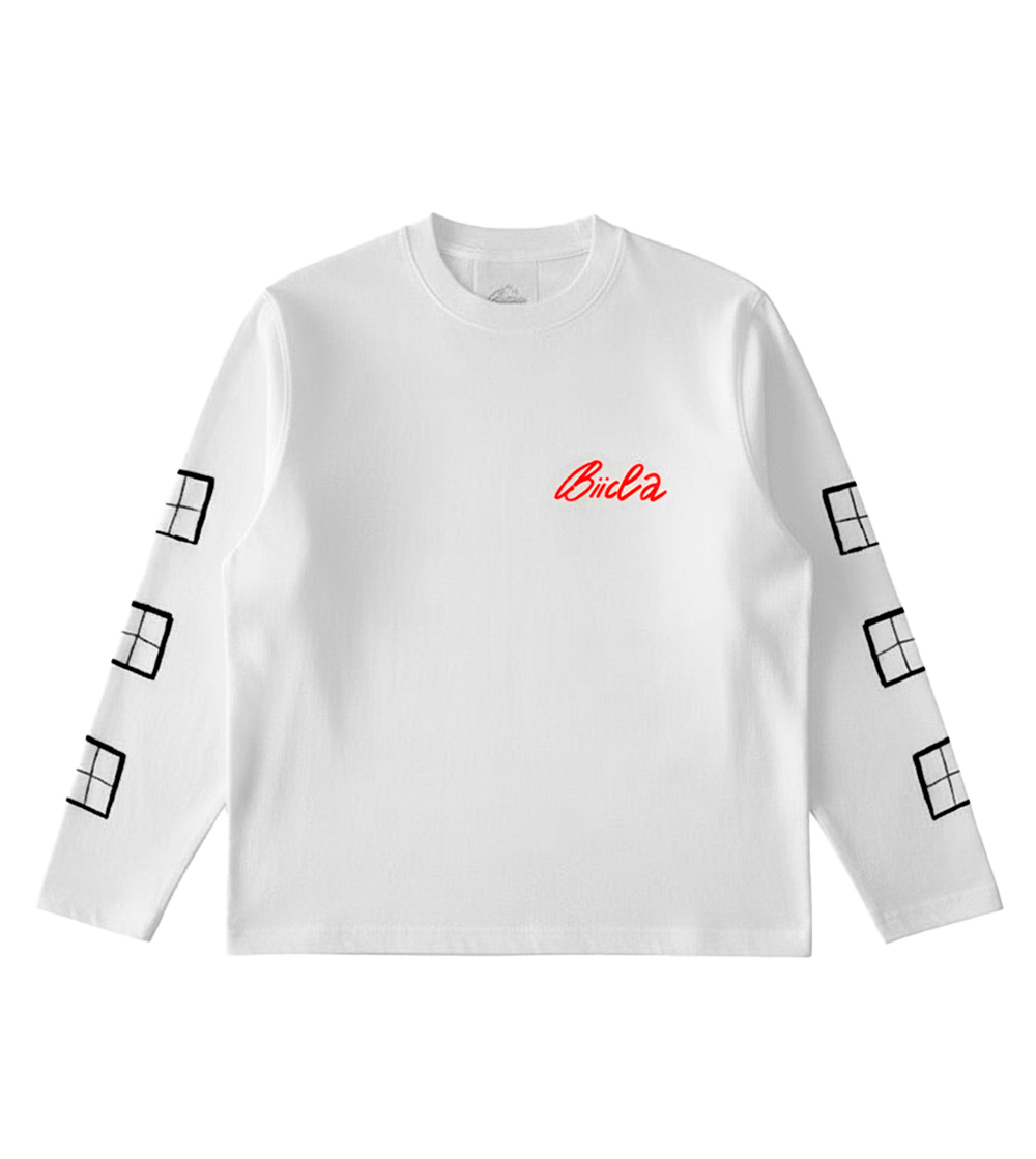 Лонгслив Biicla белый