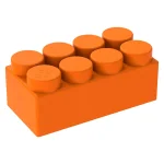 Элемент 12x6x5 см для конструктора 5"