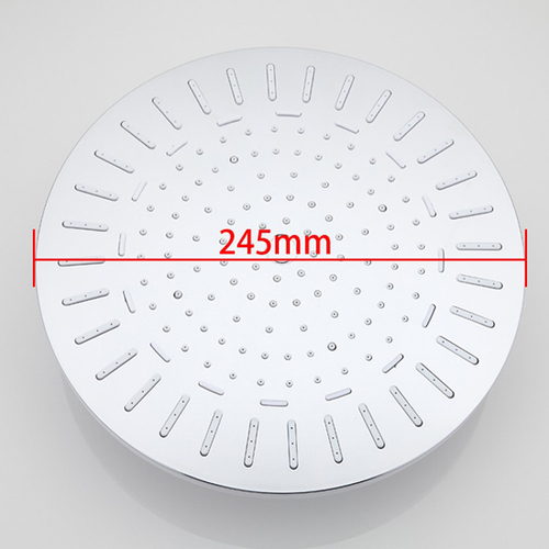 Лейка для душа FRAP F008-25 (тропический душ, круг D245мм, 1 режим, белый/хром)