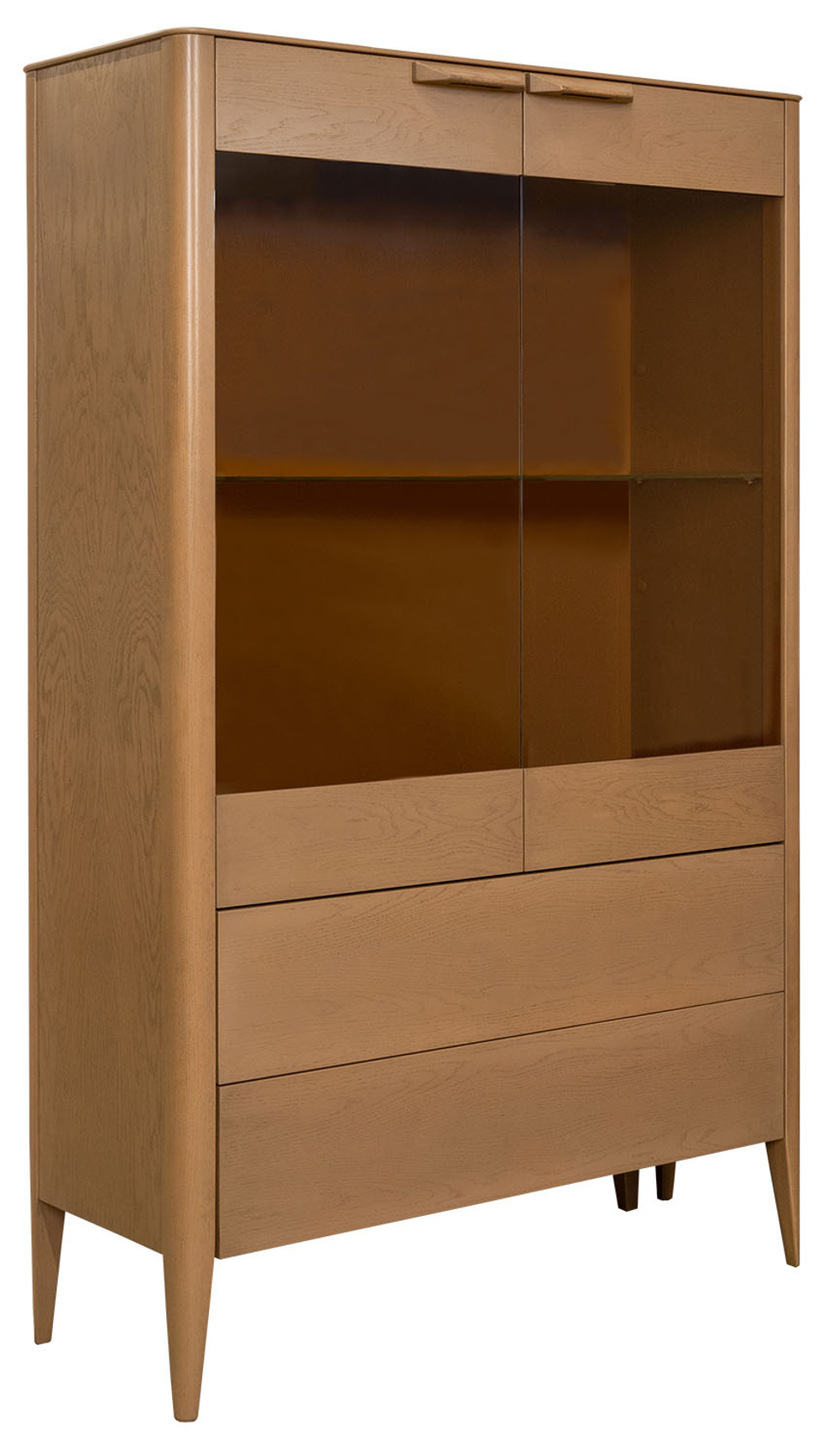 Версаль Шкаф-витрина 2д  БМ2.777.0.06