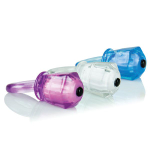 Виброкольцо на пенис с большим бриллиантом Bling O (Цвет: разноцветный)