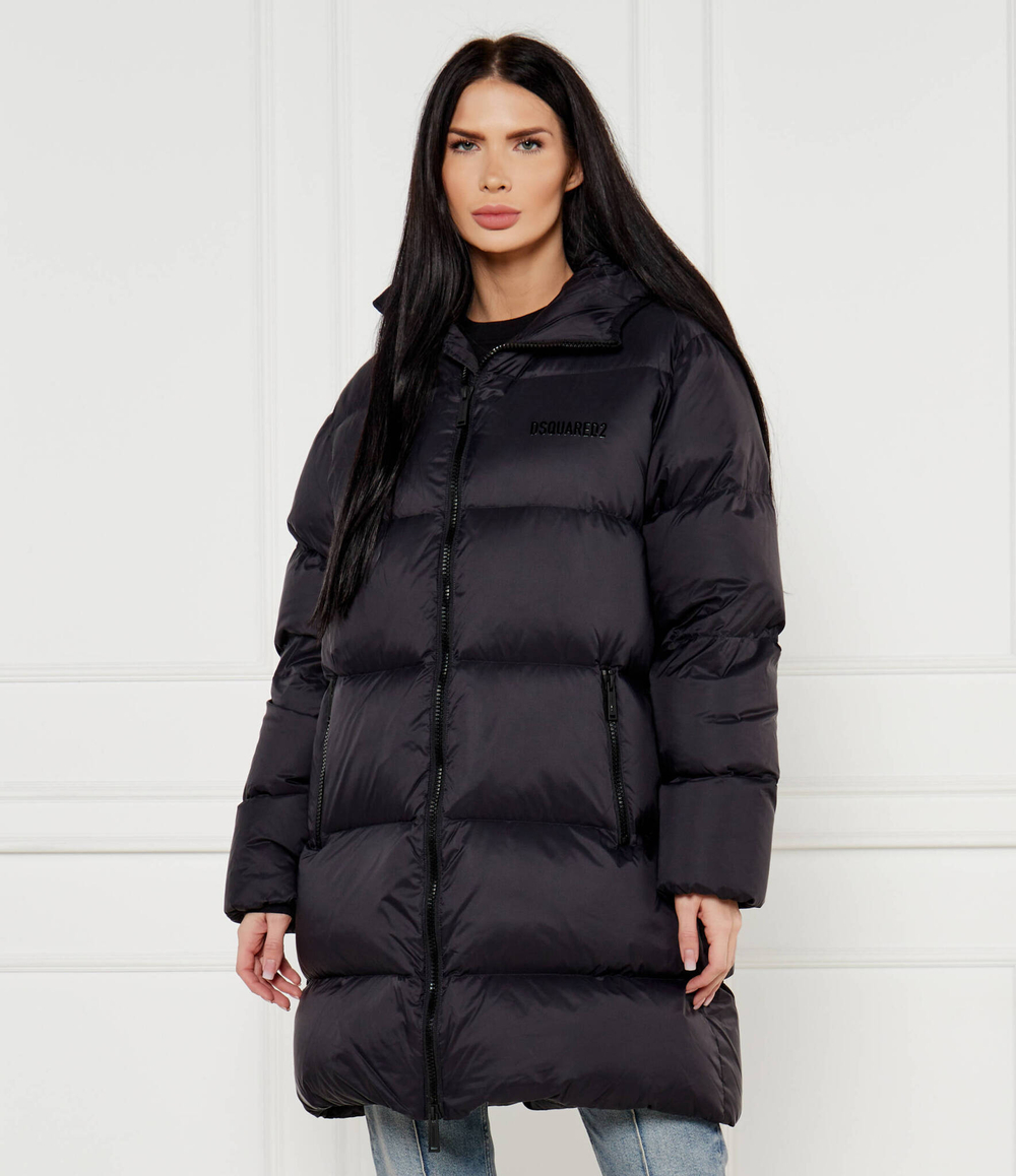 Пуховое пальто Dsquared2 - черный(S75AA0422 D35093)