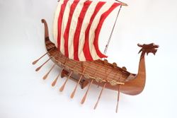 Van Der Heijden Модель парусника Дракар викингов, Скандинавия