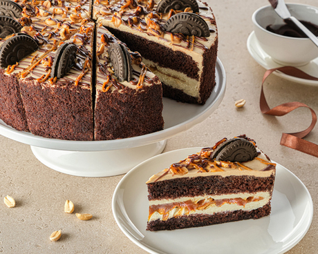 Торт "СНИКЕРС" 1700гр/14порц