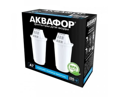Сменная кассета к кувшинам АКВАФОР A7, 2 шт/уп