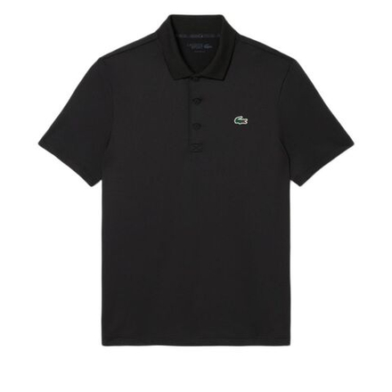 Теннисное поло Lacoste Ultra Dry Stretch Golf - black