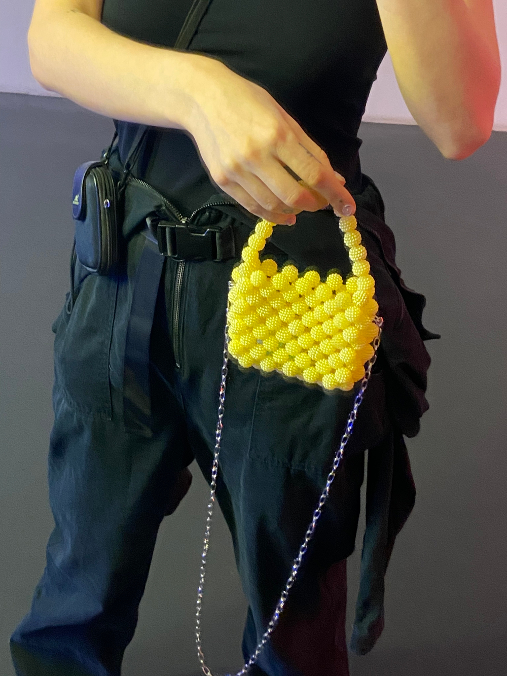 BYSASHAZEMLYA bag in yellow