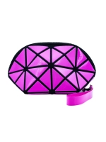COSMETIC BAG - РОМБОВИДНАЯ КОСМЕТИЧКА ПЕНАЛ РОЗОВАЯ COSMETIC BAG PINK, 1 ШТ.