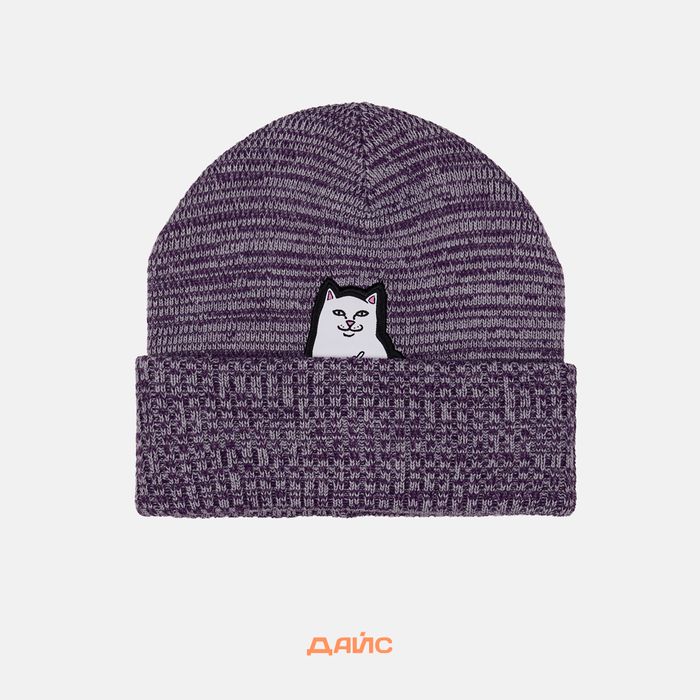 Шапка Ripndip Lord Nermal Marled Beanie артикул:RND10283 - купить в магазине Дайс