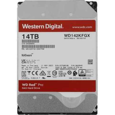 Жесткий диск WD Red Pro 14Tb WD142KFGX