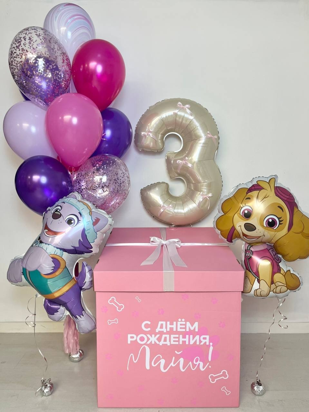 Воздушные шары Щенячий патруль Скай/Эвертс №3234