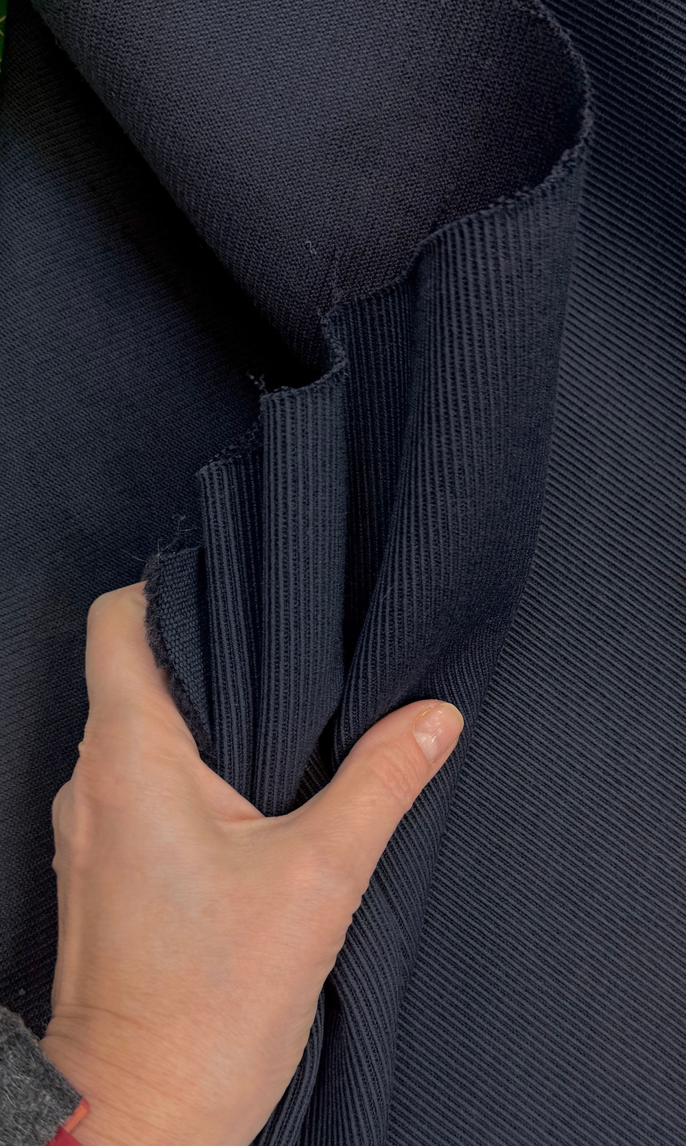 Ткань костюмная (Италия) 49% шерсть мериноса 51% хлопок ш 140см 1м