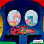 Карусель для парка развлечений «Мельница Чудес» 4 кабинок, 8 мест, 3,5×3,5×2 м