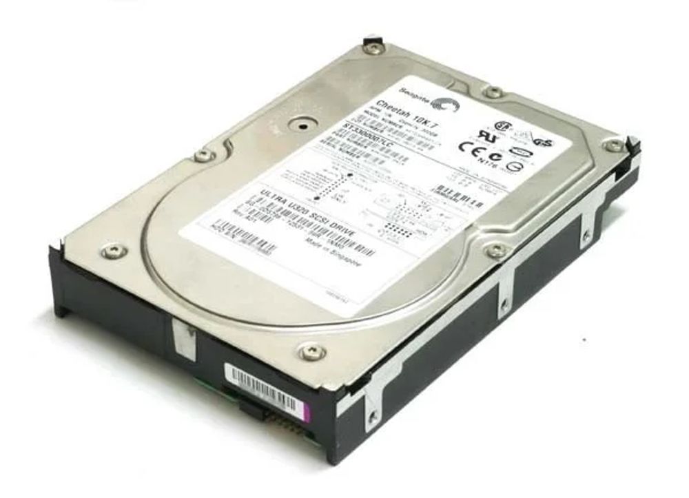 Жесткий диск Seagate Cheetah 10K.7 SCSI (300GB/10K/8MB/U320/80pin) 9X1006-167
