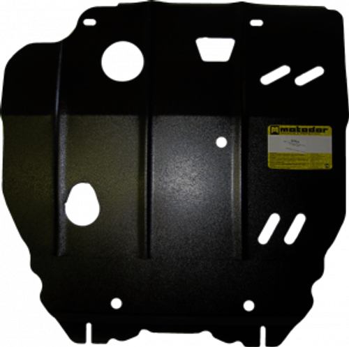 Защита картера Двигателя, КПП. 2 мм, Сталь. для Dodge Caliber 2006-2011 MOTODOR.02904