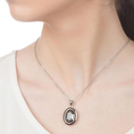 Колье Qudo Tivola Black Diamond 404539.1 BW/S