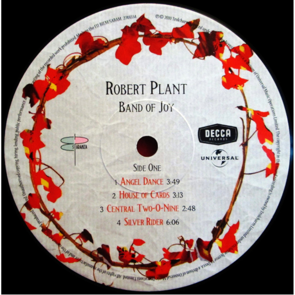 Robert Plant / Band Of Joy (2LP)