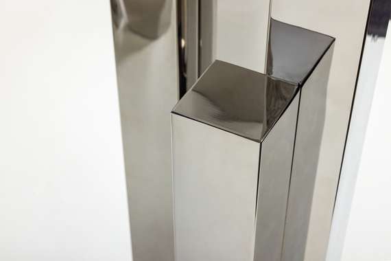 Консоль Round Silver, 150х79 см