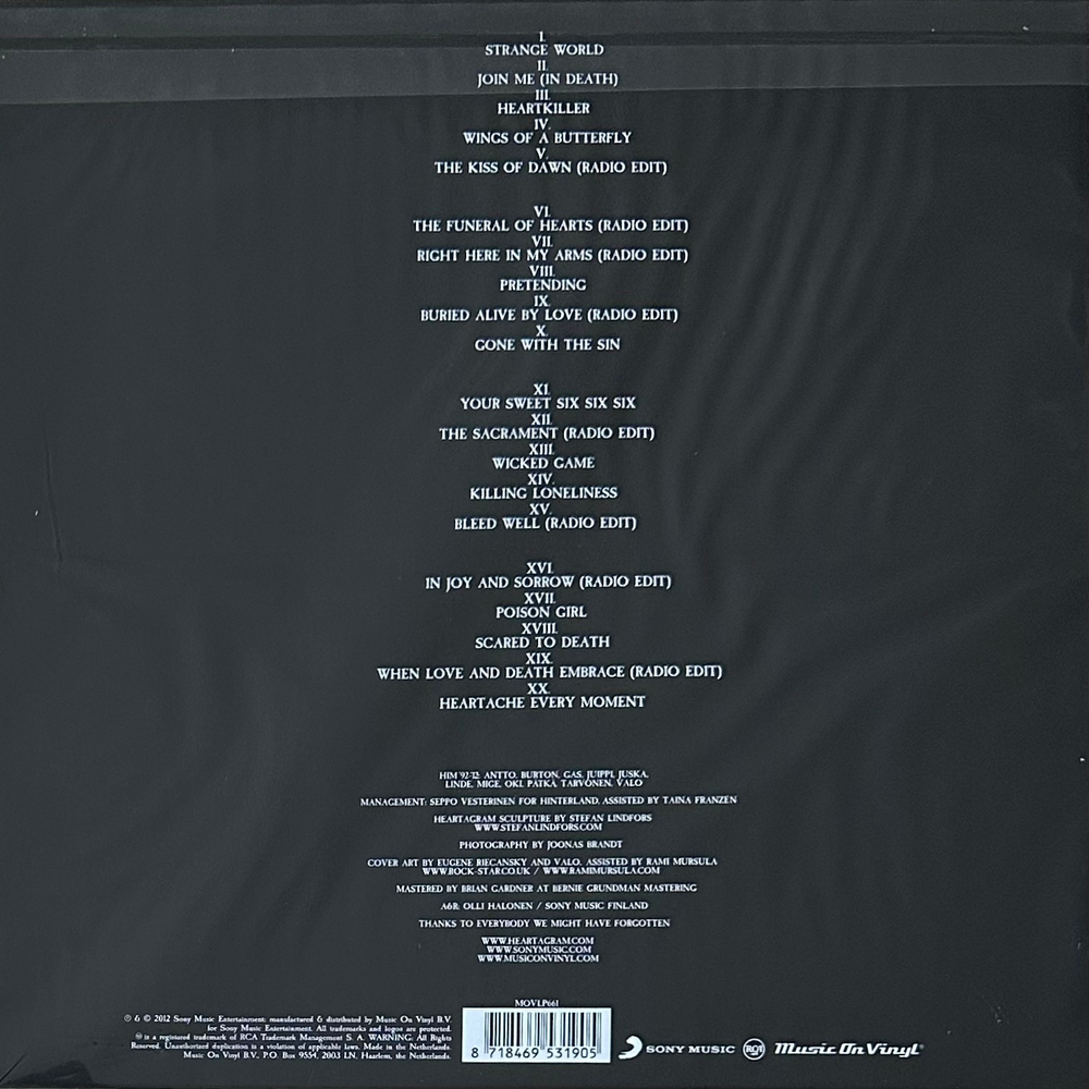 HIM - XX 2LP (Голландия 2012г.)