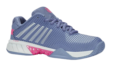 Женские Кроссовки теннисные K-Swiss Hypercourt Express 2 - infinity/blue blush/carmine rose