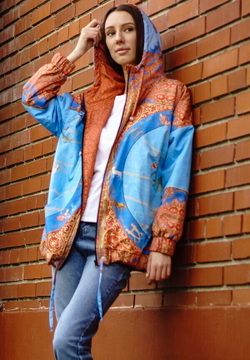 Куртка "Свойства вещей", по мотивам миниатюры из работы Варфоломея Английского «Книга о свойствах вещей»