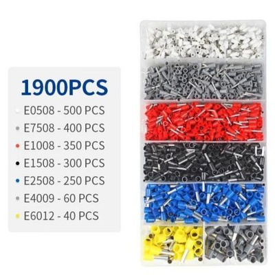 Набор втулочных наконечников НШВИ (1900 штук)