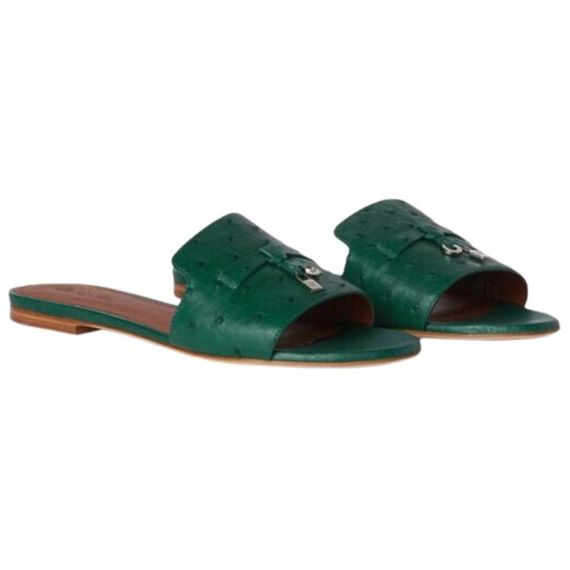 Loro Piana Thong Sandal 'Green'