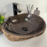 Раковина из речного камня RS-65222 48*41*15 0856