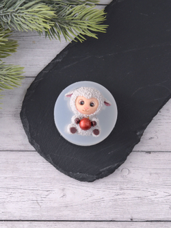 Силиконовый молд "Овечка" #3