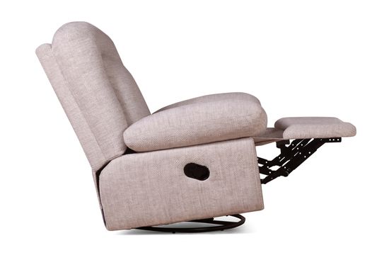Кресло-реклайнер Клим, с функцией глайдера и вращением на 360 гр.